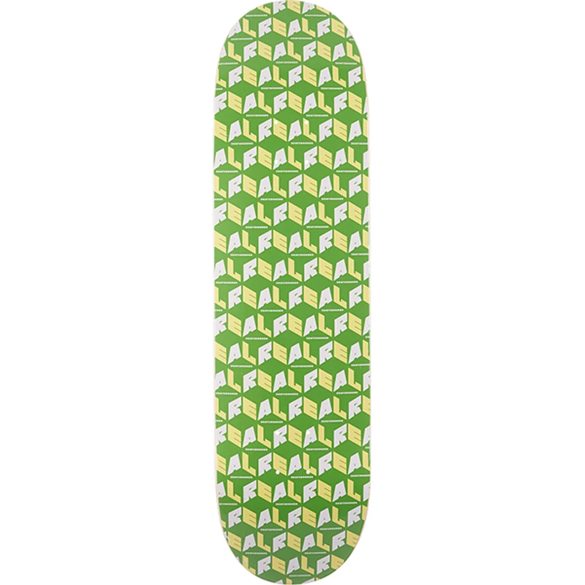 Real City Blocks Skateboard Deck - 8.5″ Green
