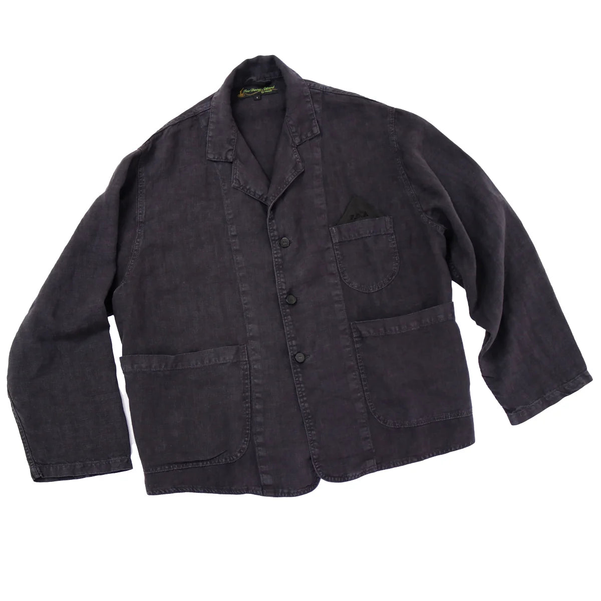 F.D.A. Black Sesame Linen Dinner Jacket