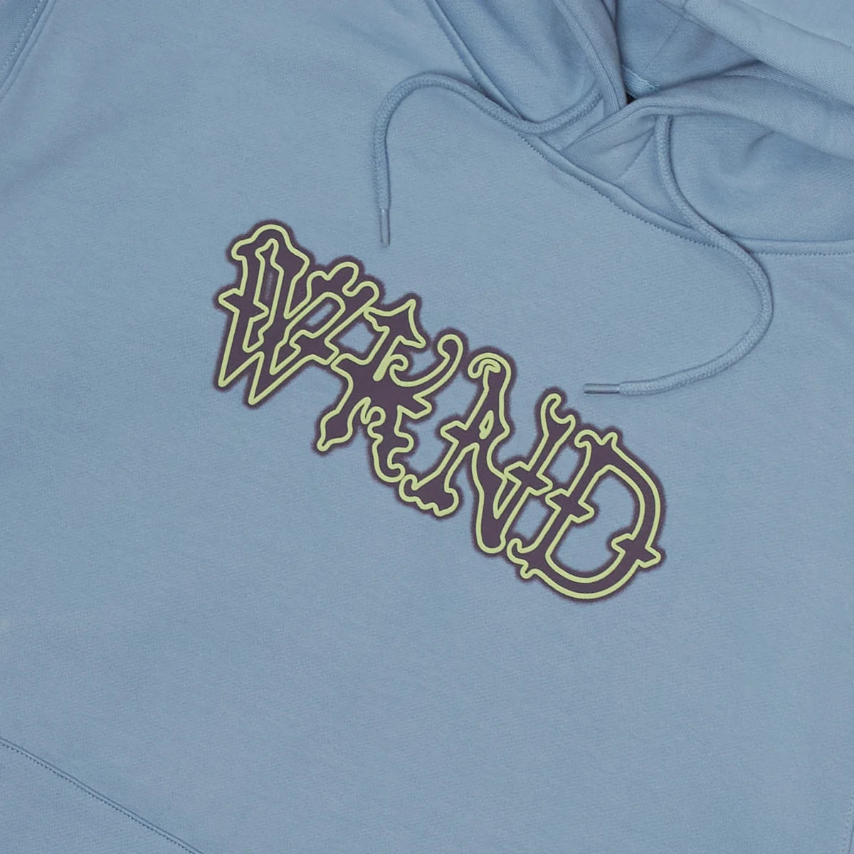 Huldra Script Hoodie - Blue