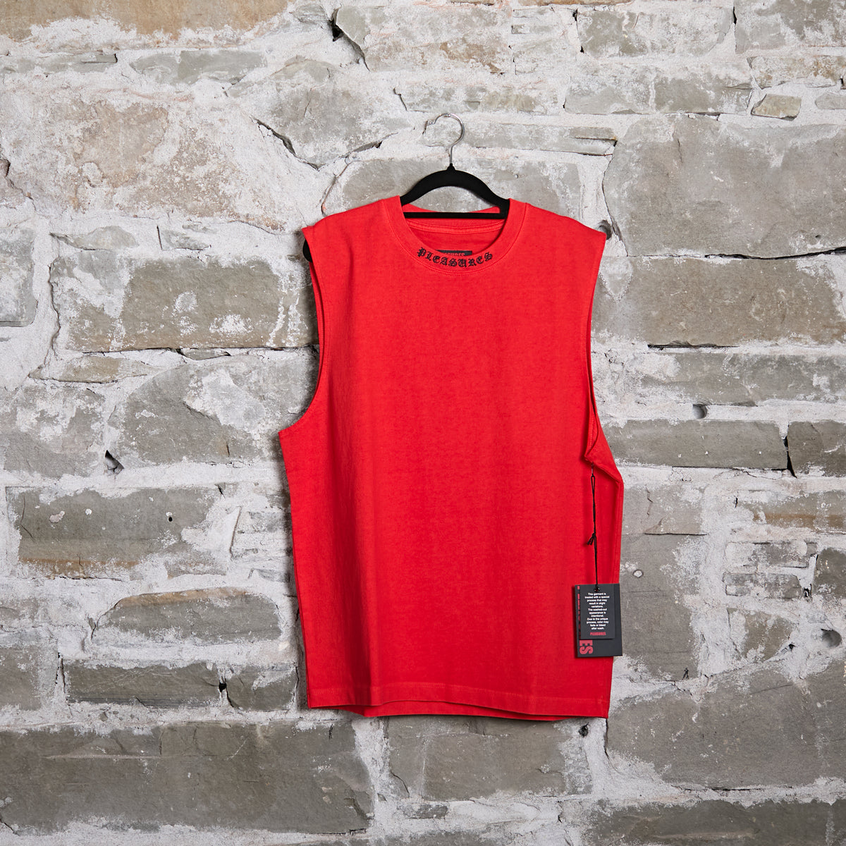 Sorrow Sleeveless Shirt - Tomato