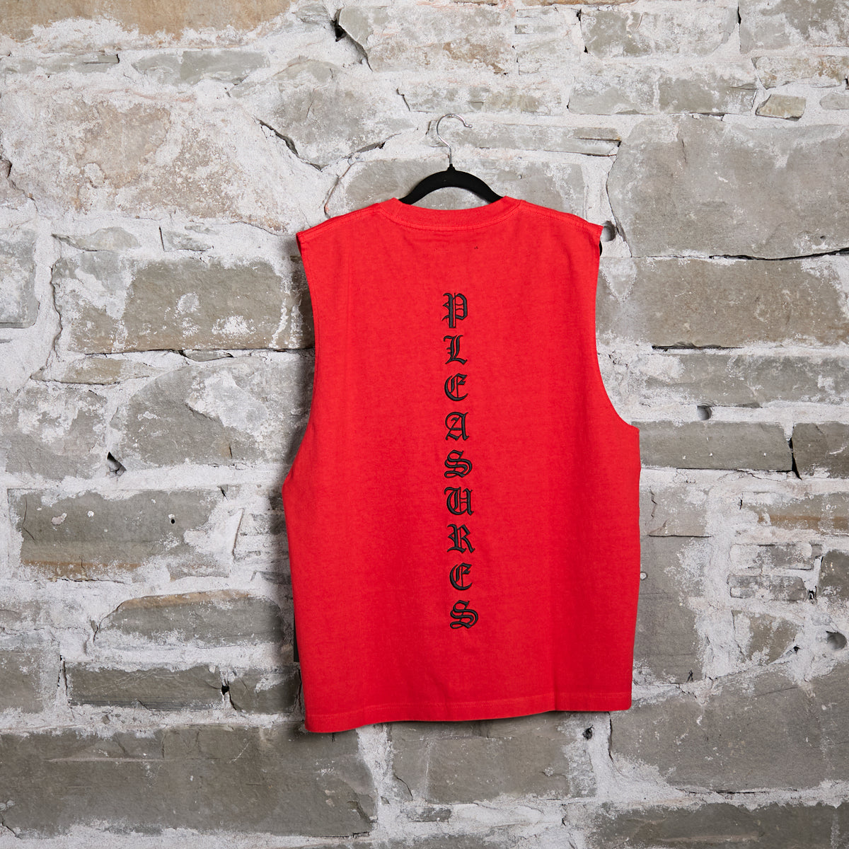 Sorrow Sleeveless Shirt - Tomato