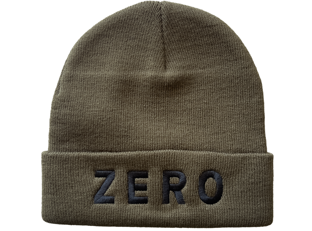 Zero Army Embroidered Beanie
