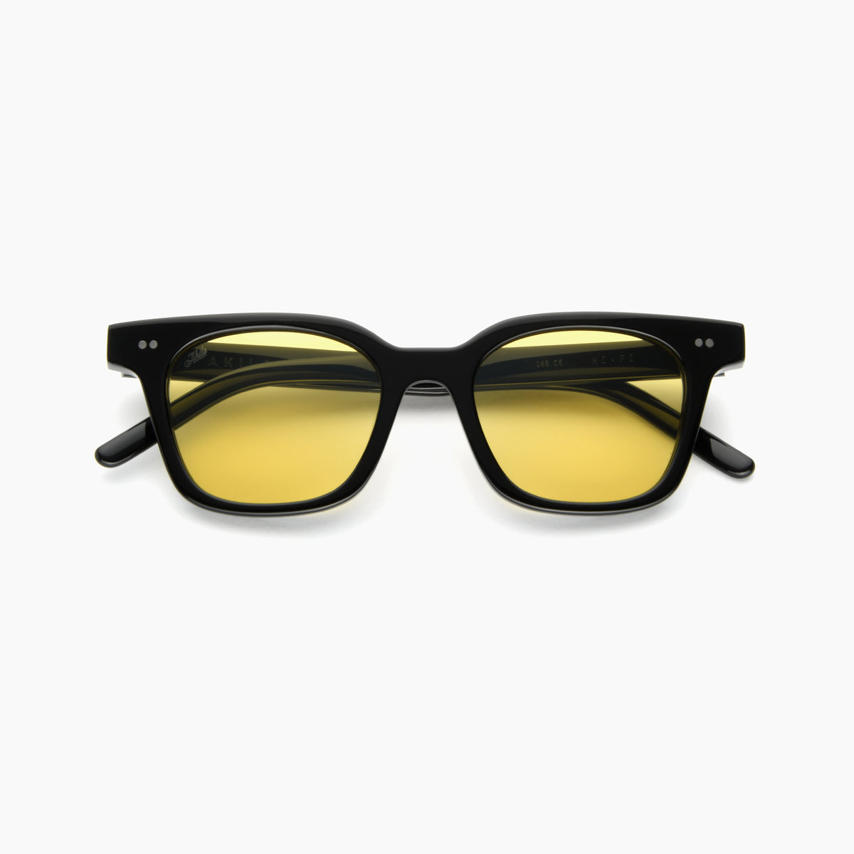 Hi-Fi Eye Protection - Black Frame + Yellow Lens