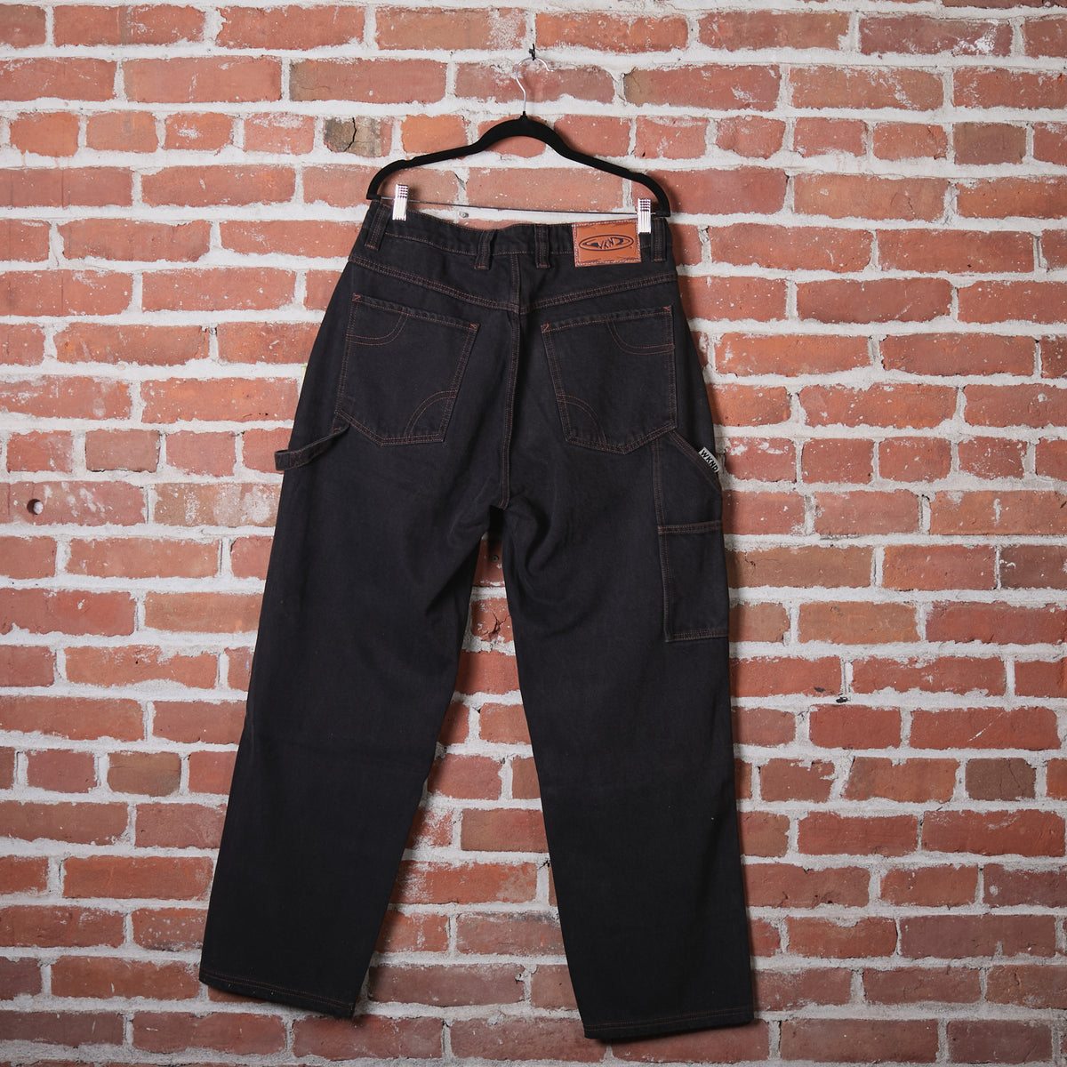 Damn Near Carpenter Double Knee Jeans - Black