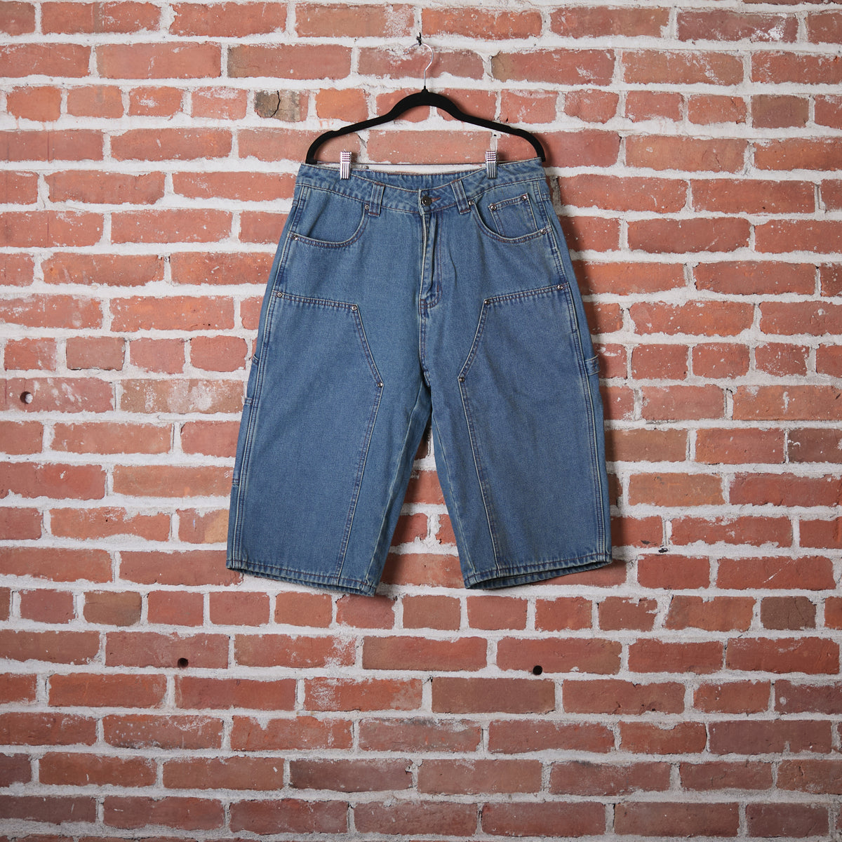 Damn Near Carpenter Shorts - Washed Medium Blue