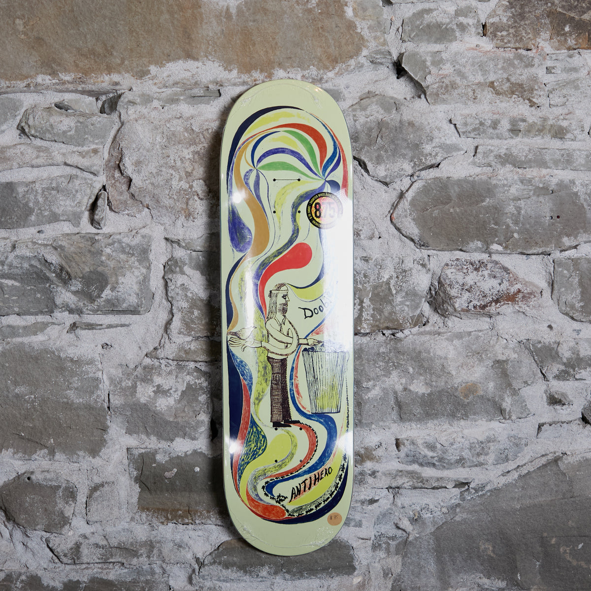 Anti Hero Doobie Expressions Skate Deck - 8.75"