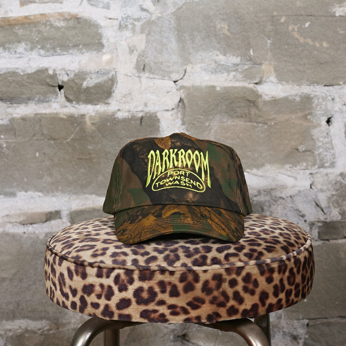Shop Hat 001 - Camouflage + Bright