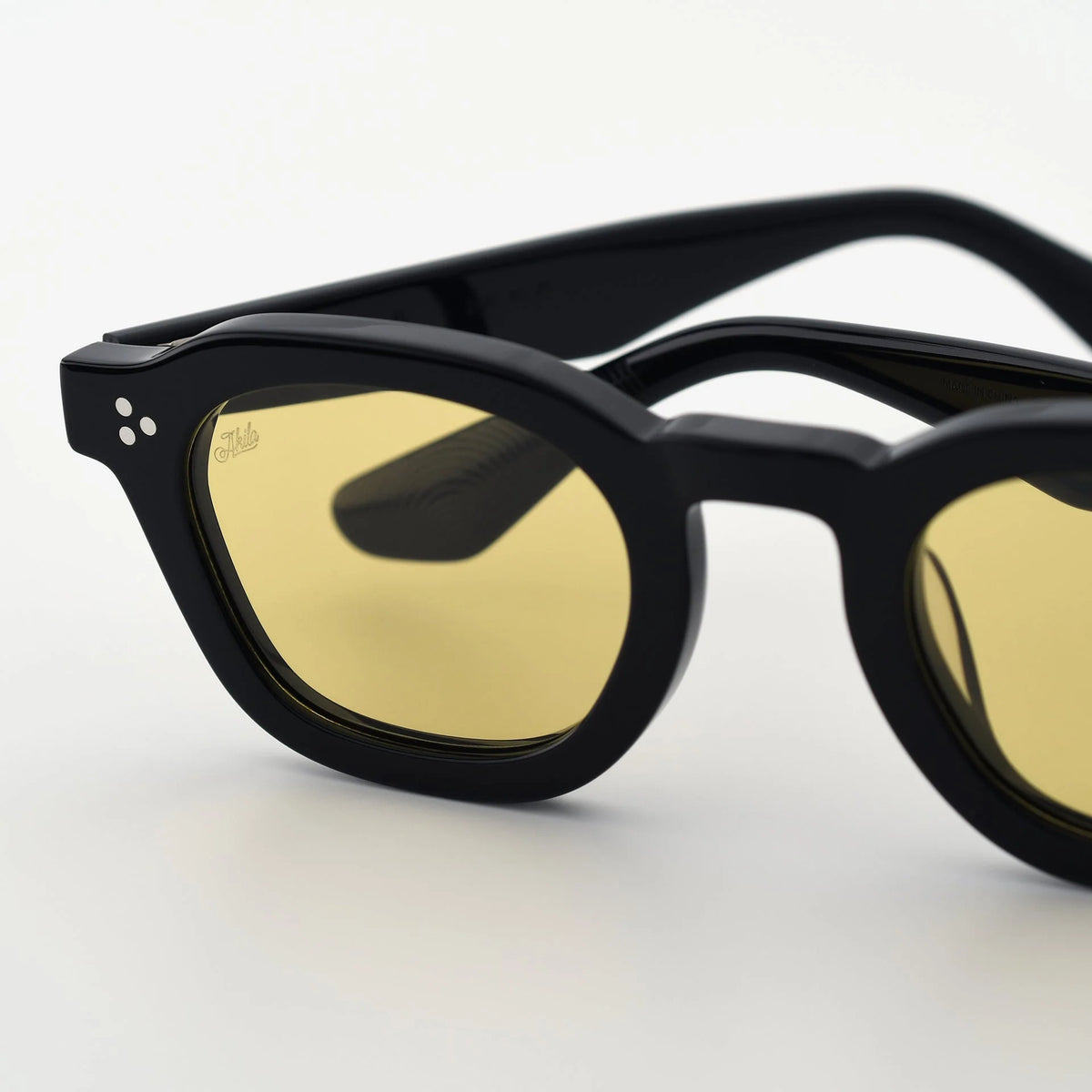 Logos Eye Protection - Black Frame + Yellow Lens