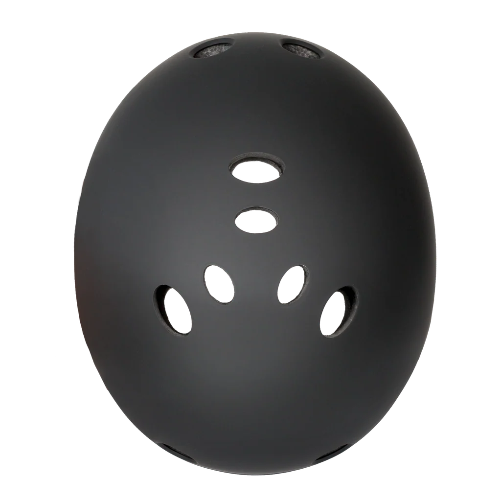 Certified Sweatsaver - Black Matte - Skateboarding Helmet
