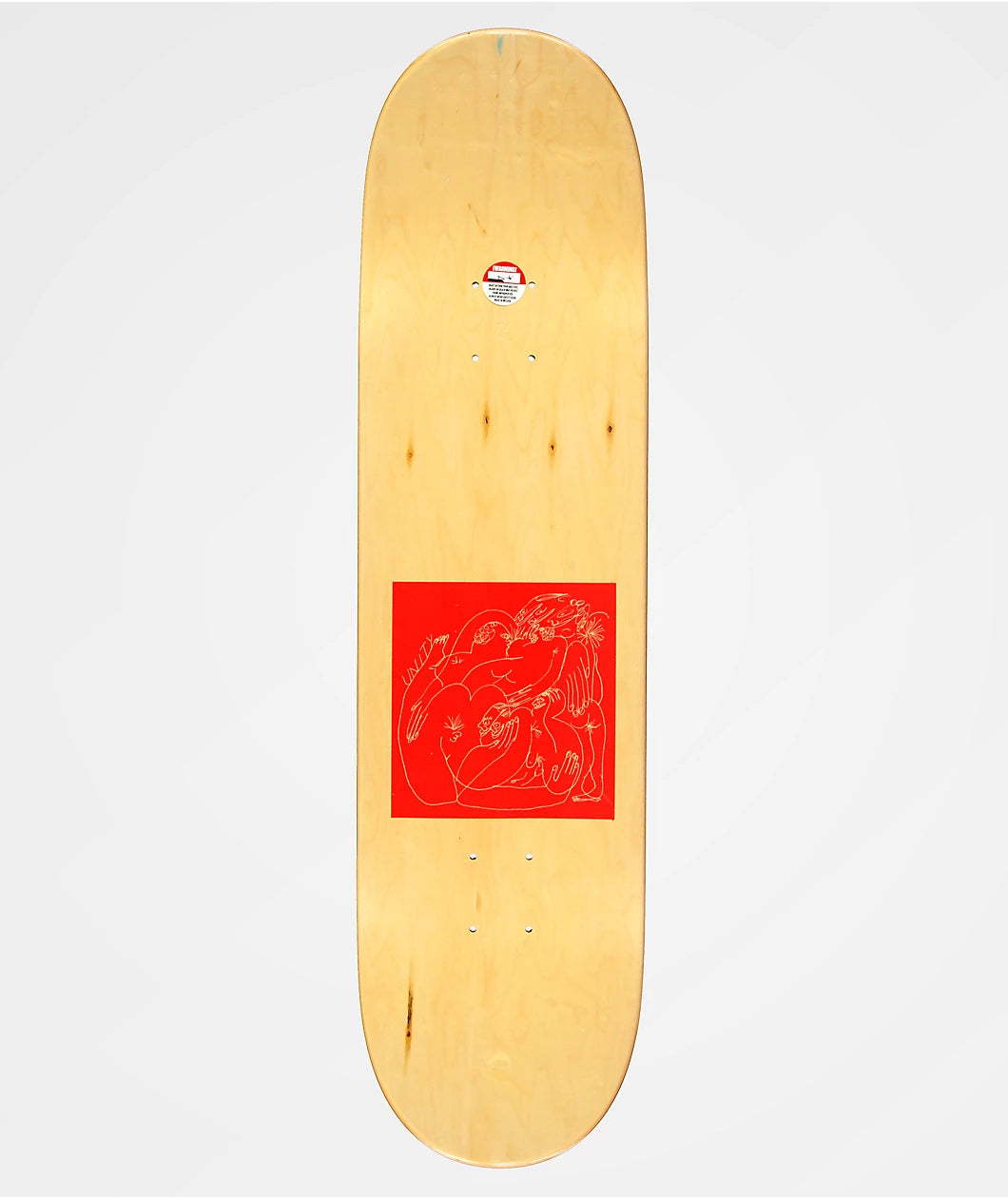 Ice Cream Cone 8.25" Skateboard Deck