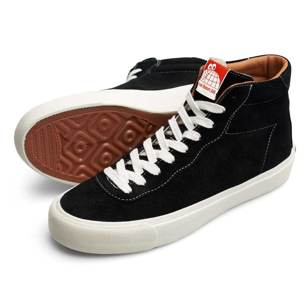 VM001 HI Suede (Black/White) - Skate Shoe