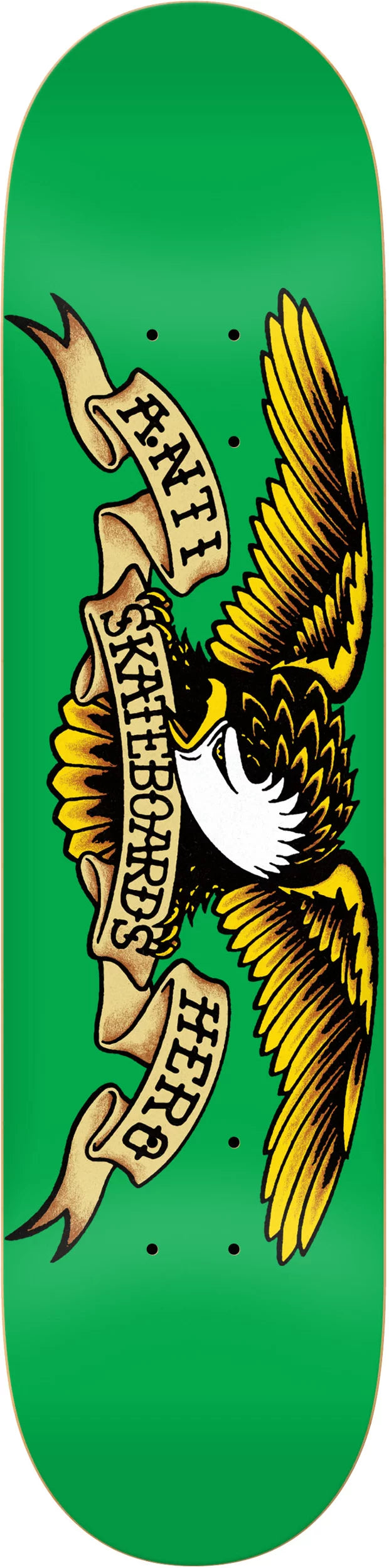 Anti Hero Classic Eagle Skateboard Deck - 7.81" - Green