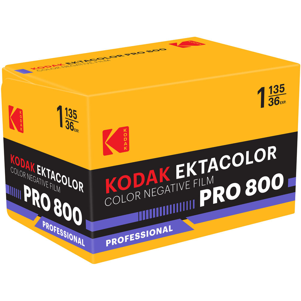 Ektacolor Pro 800 Film - Single Roll - 36 Frames