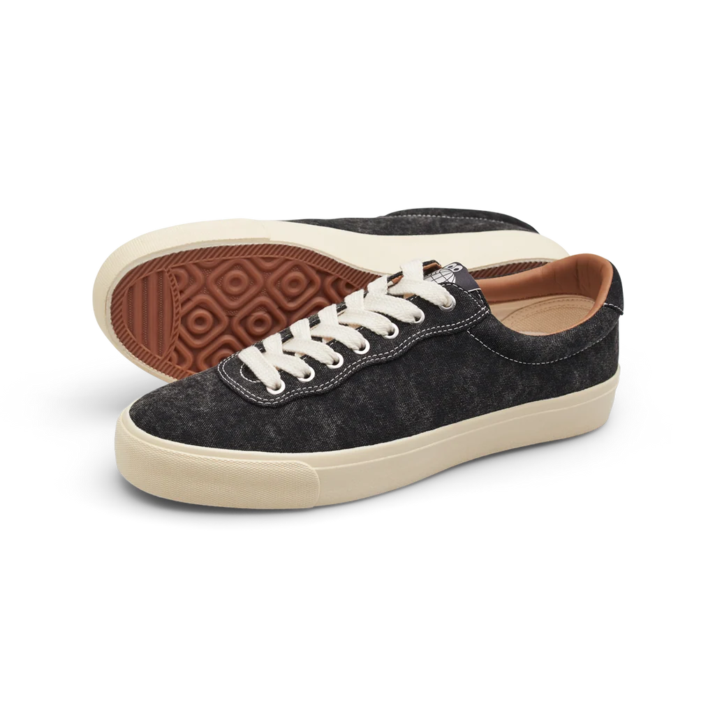 VM001 LO Canvas (Washed Black/White) - Skate Shoe